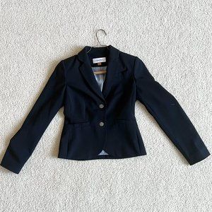 Black Calvin Klein Classic Fit Blazer